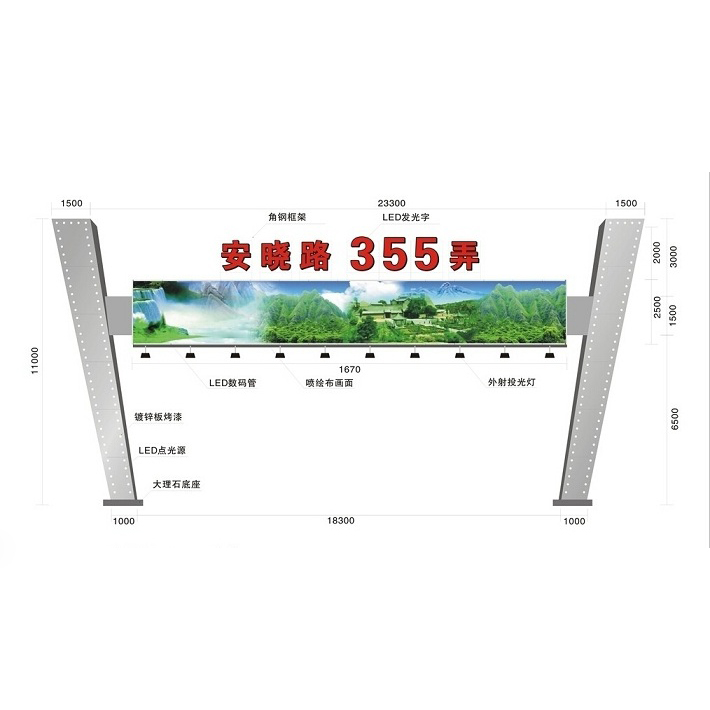 跨街广告牌BSBP-10